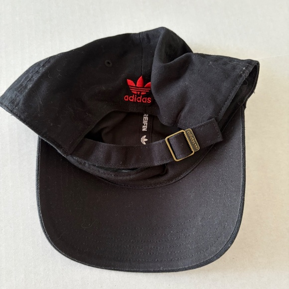 Adidas Adjustable Black Hat Patriotic Embroidered American Flag Theme Logo. - Picture 11 of 12